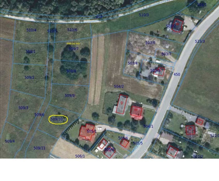 Działka budowlana 9 ar Węgrzce Wielkie