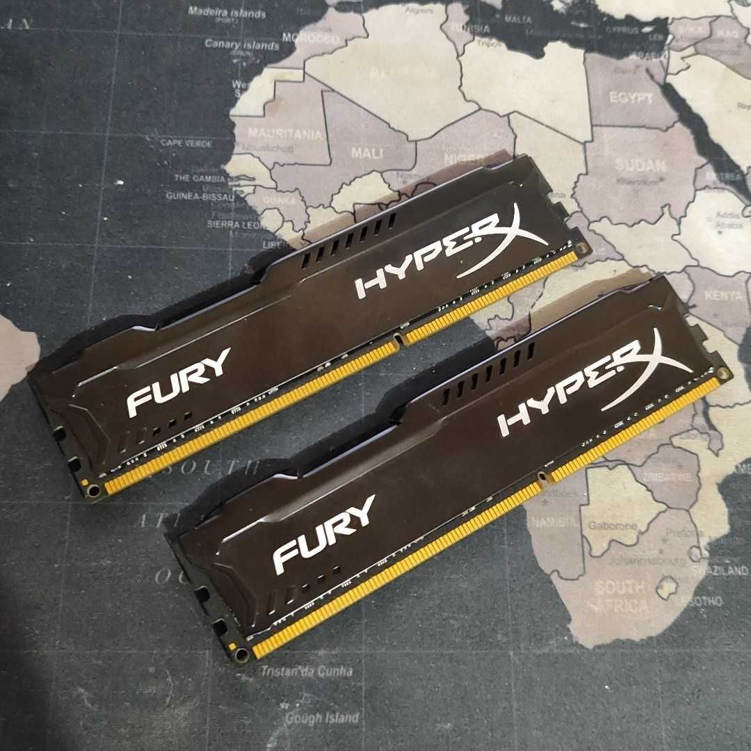 Kingston hyper x ddr3 8gb + 8gb 16gb 1600mhz