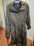 Parka verde senhora