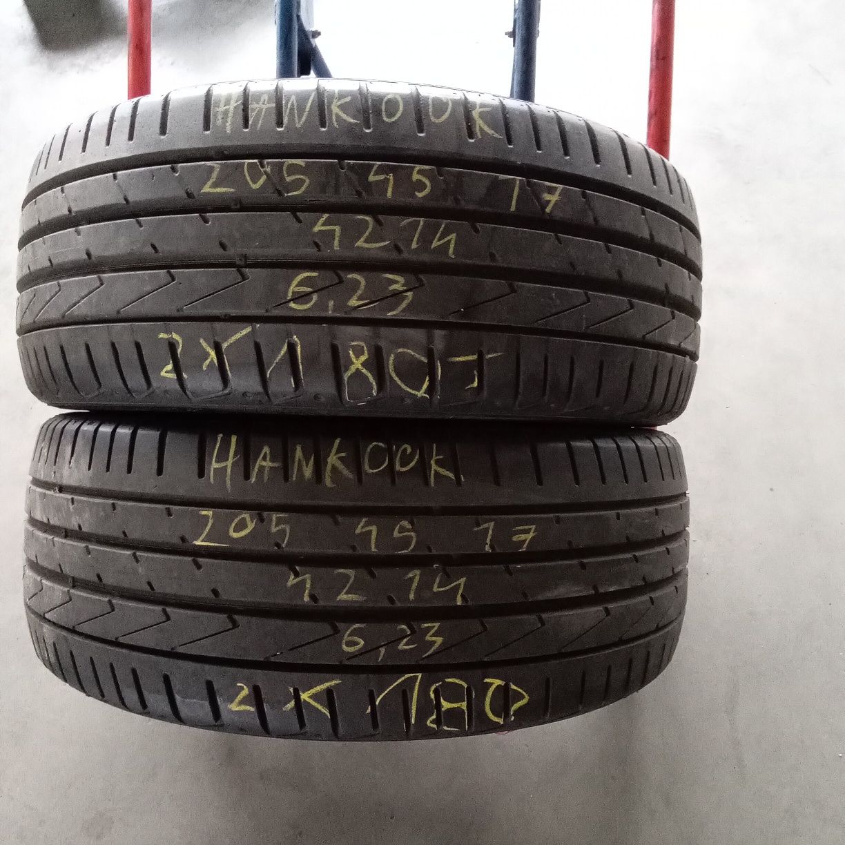 205/45R17 88W Hankook Ventus S1evo2 HRS Runflat System