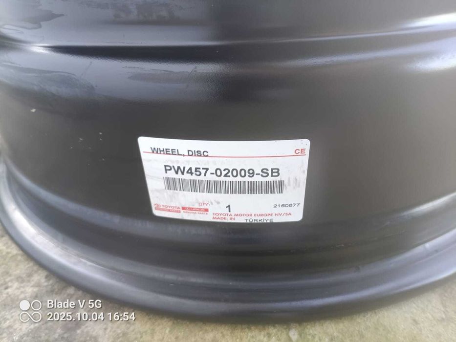 Felgi stalowe 16” 5x114,3 Toyota / Honda / Mazda – nowe OEM