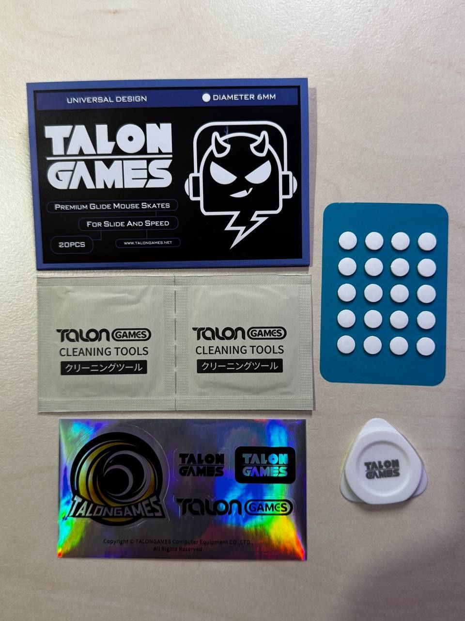 Глайды Talon Games универсальные для мыши