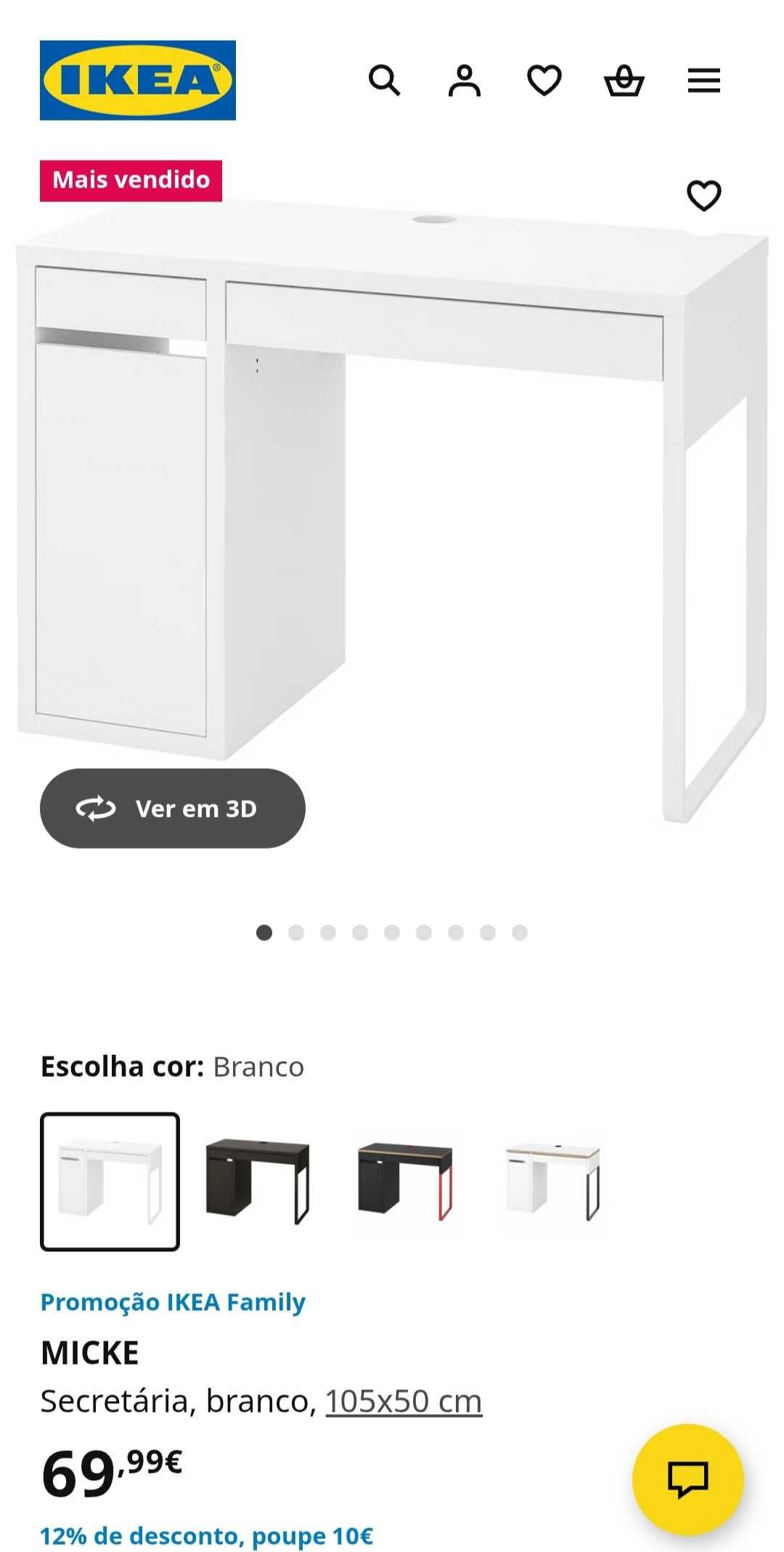 Secretária - Ikea