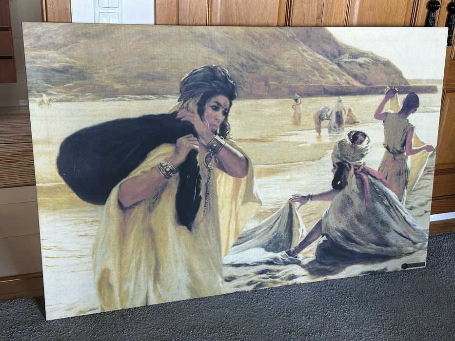 Quadro de Francesco Hayez “Le Lavatrici” decorativo série limitada