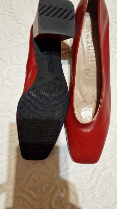 Sapatos Hispanitas - Pele Vermelho