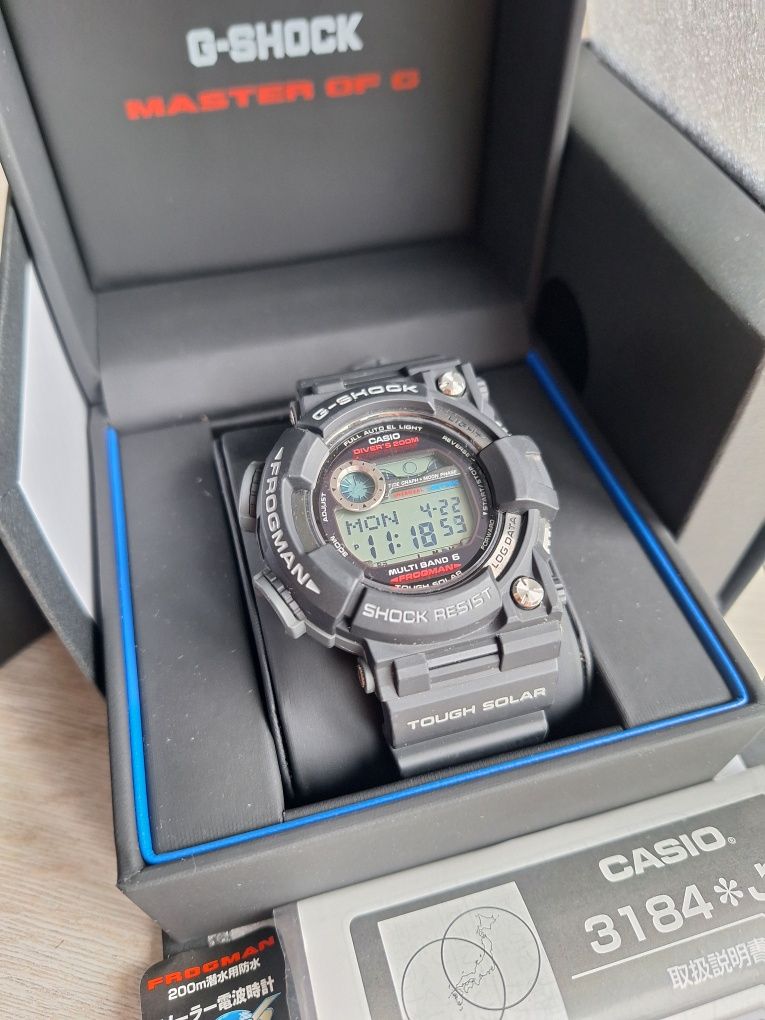 Casio G-Shock GWF-1000-1 Frogman Set