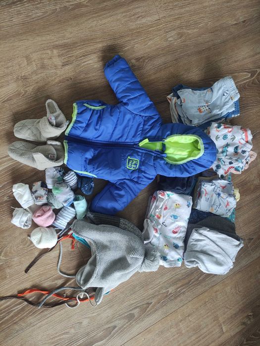 Paczka ubrań dla chłopca rozmiar 74