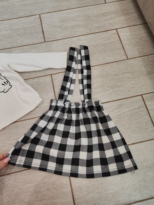 Костюм для дівчинки мікі маус з спідничкою