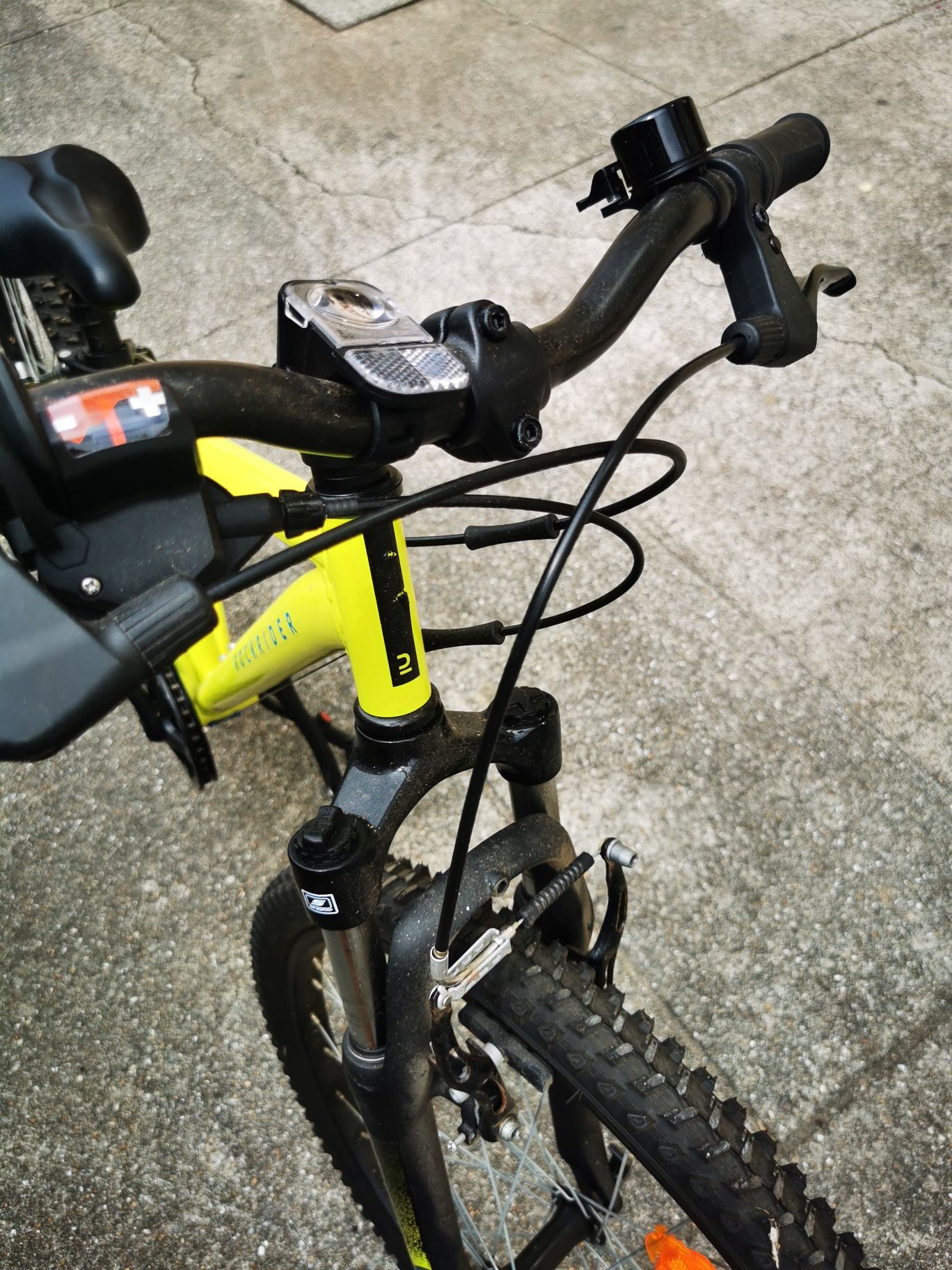 Bicicleta rockrider roda 24 como nova