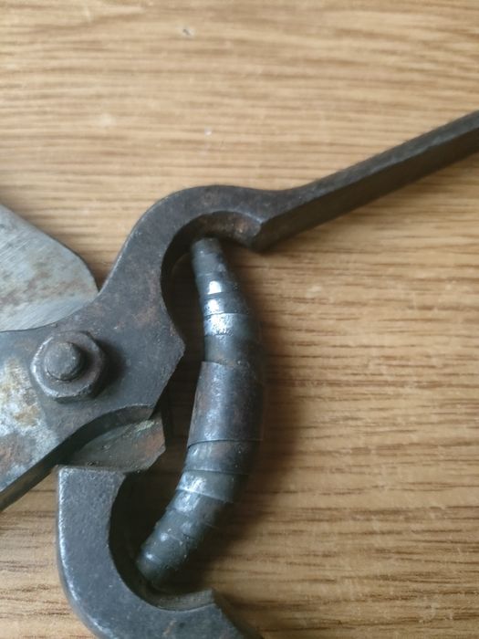 Sekator ogrodowy PRL