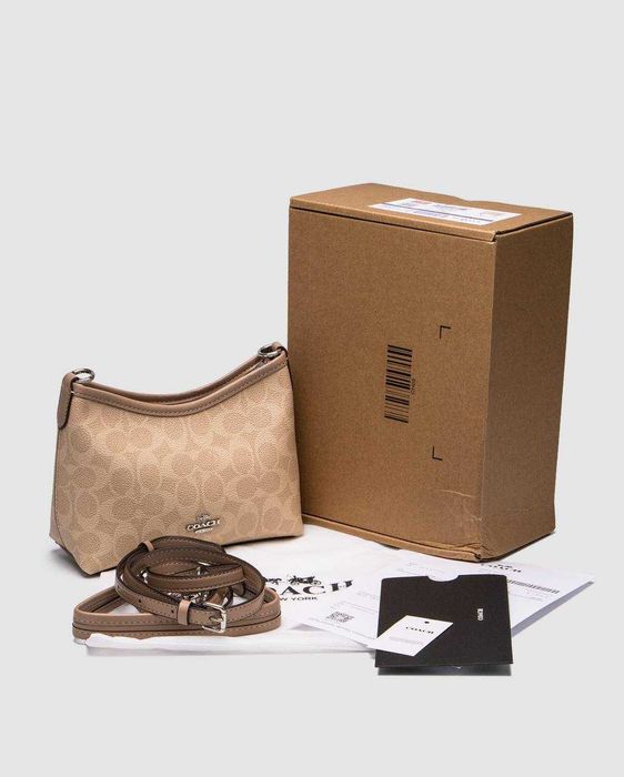 Coach Laurel Small Shoulder Bag In Signature Canvas