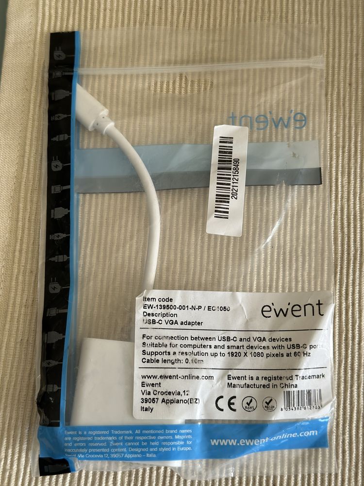 Adaptador USB Type-C para VGA