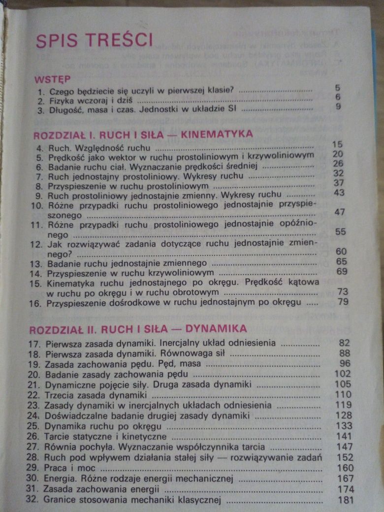 Podręcznik do fizyki