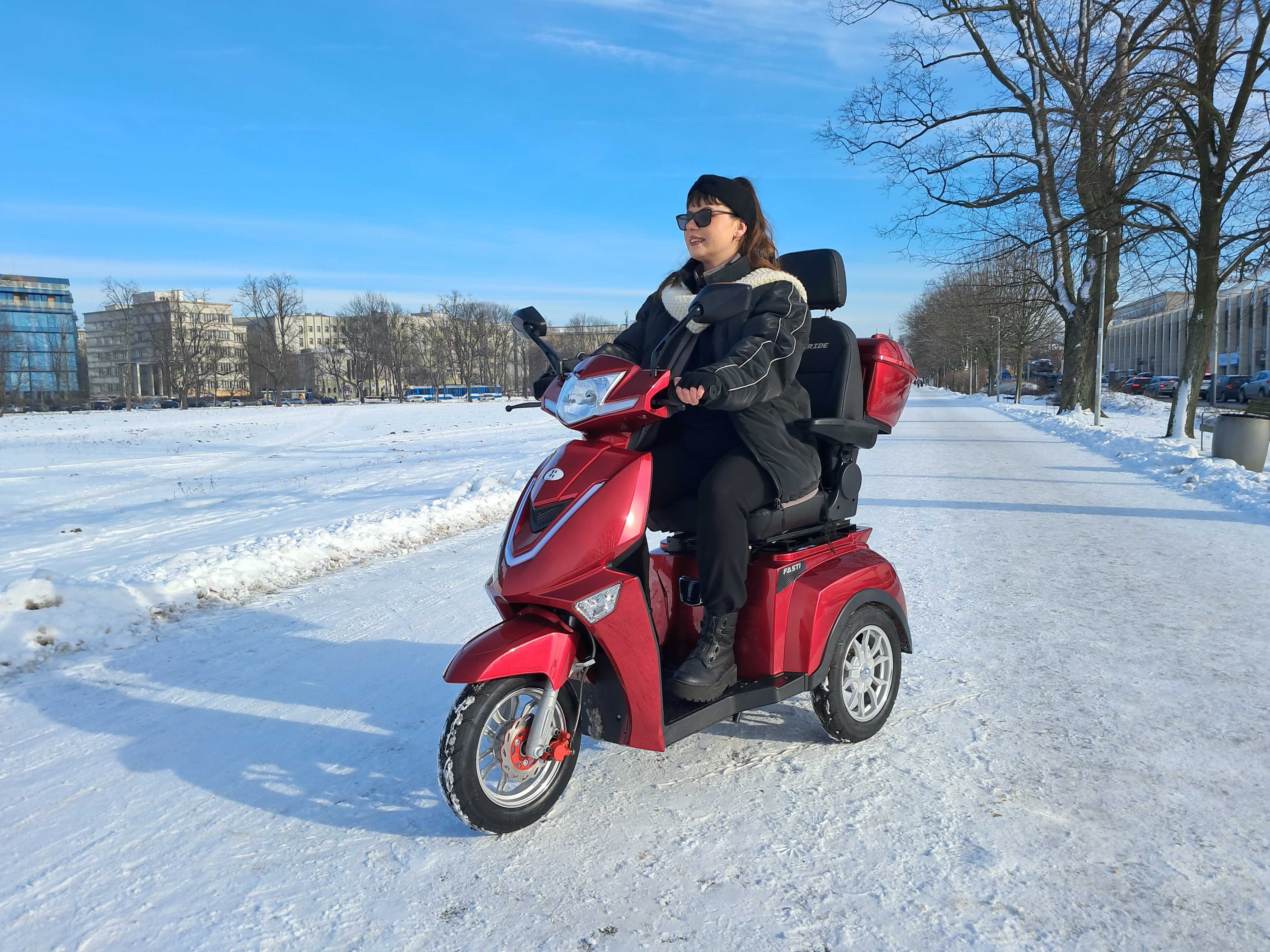 ELECTRORIDE FASTI 3 Max Trójkołowiec z pasem bezpieczeństwa