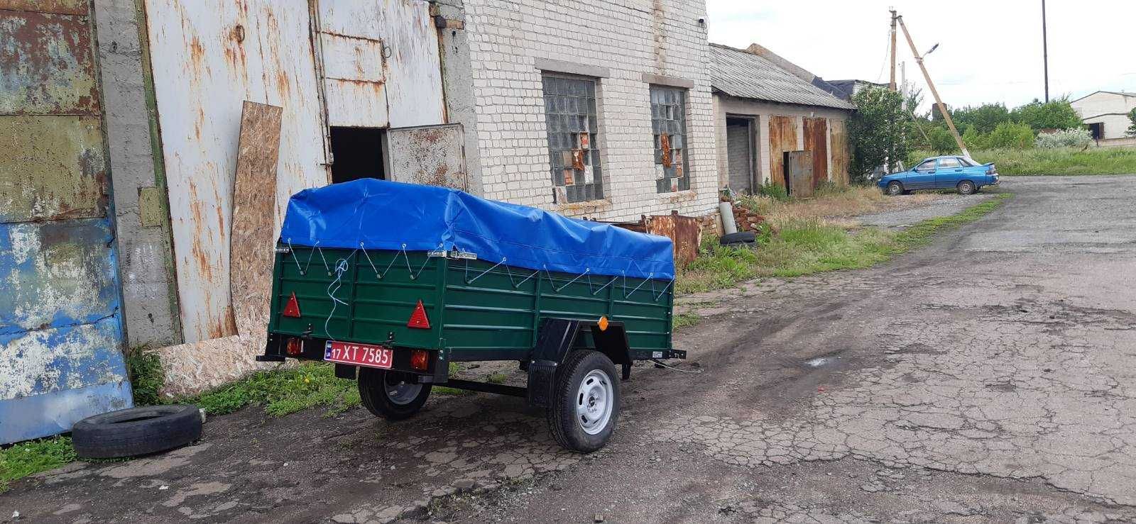 Прицеп Причіп двохметровий на 1100 кг Ціна заводу .Доставка. Документи