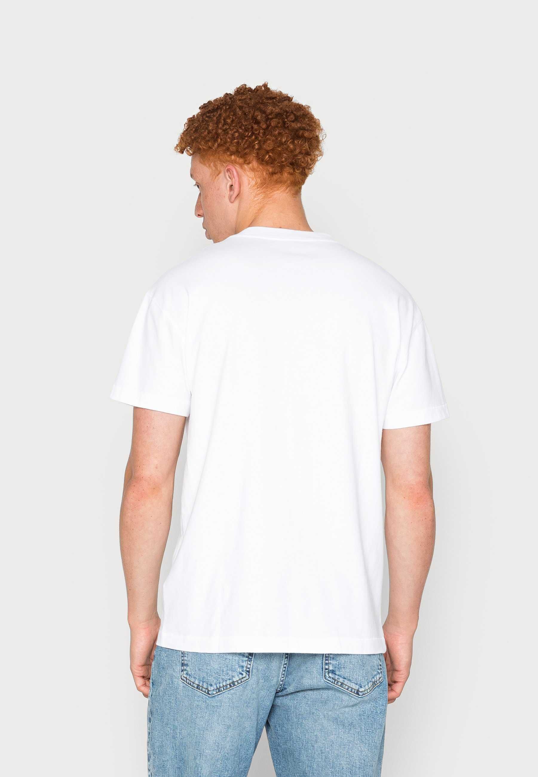Abercrombie & Fitch Koszulka T-shirt męska  biała z USA XL