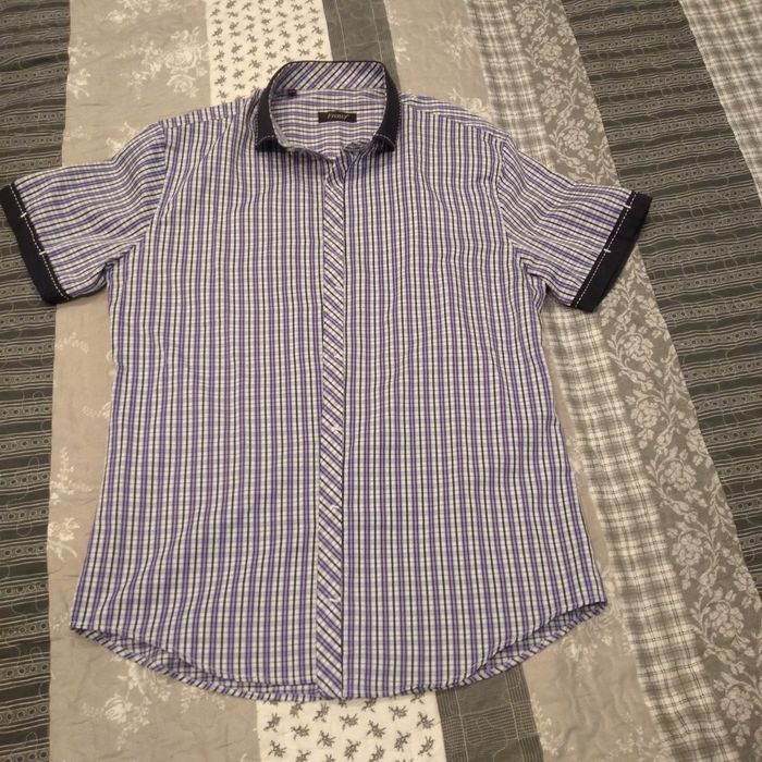 Koszula męska w kratę xl jak nowa