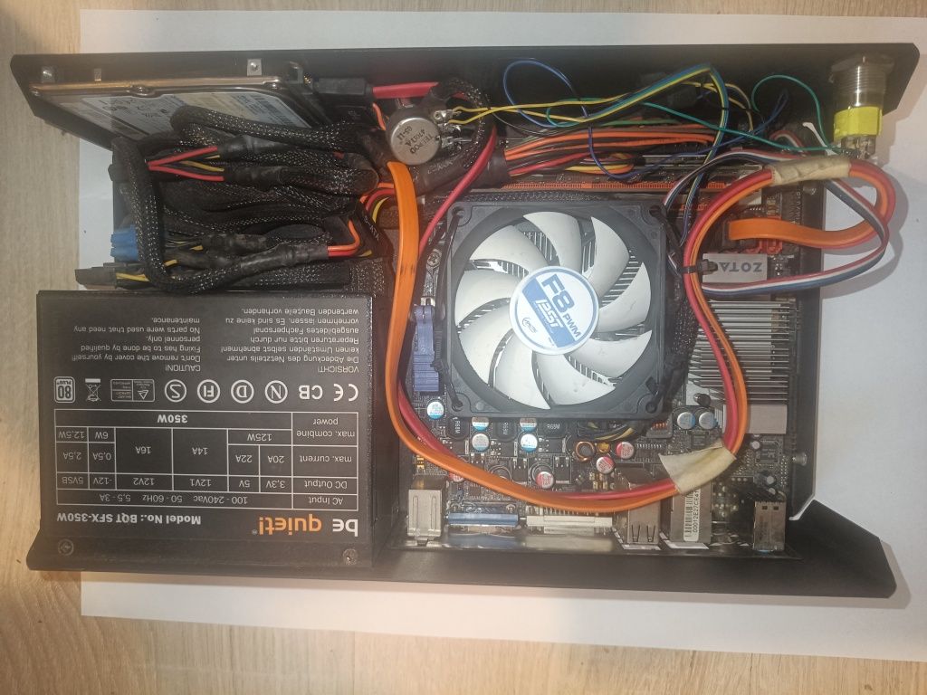 Komputer Mini ITX HTPC AMD Athlon X2 GeForce 8200