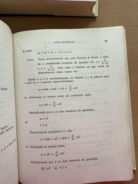 Livros Obra Filosófica de Vieira de Almeida (2 volumes)