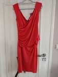 Sukienka elegancka czerwona Cocho  38