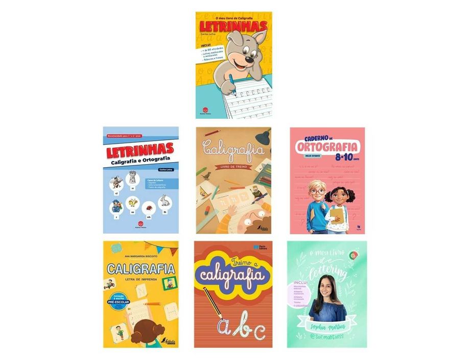 Treino a Caligrafia /Letrinhas: Caligrafia e Ortografia/ .. - Desde 2€