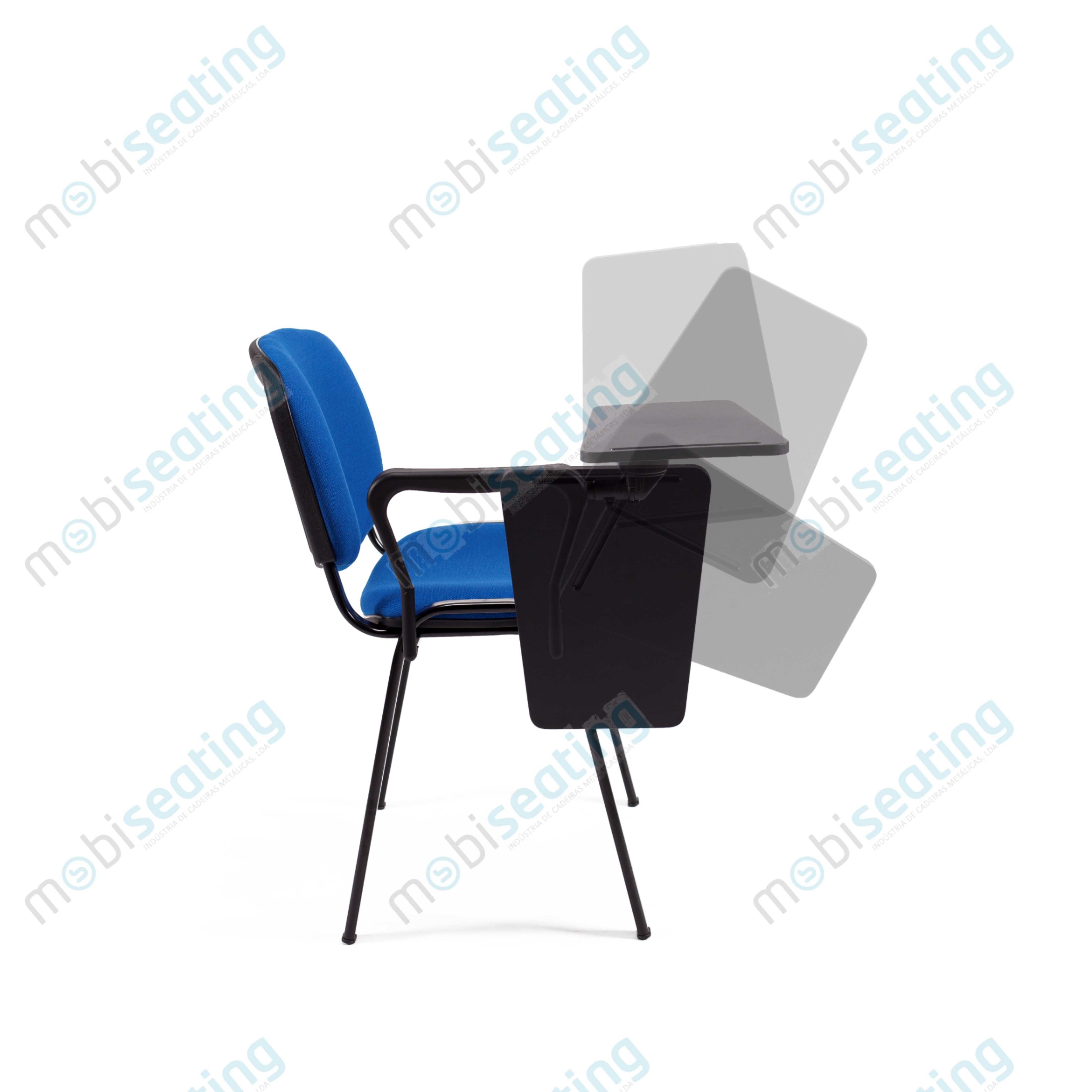 Cadeira formacão com palmatoria Pele Sintetica/ Tecido (novo)