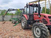 Pronar 1025a z przyczepą Farma  12t 7m zestaw zrywkowy