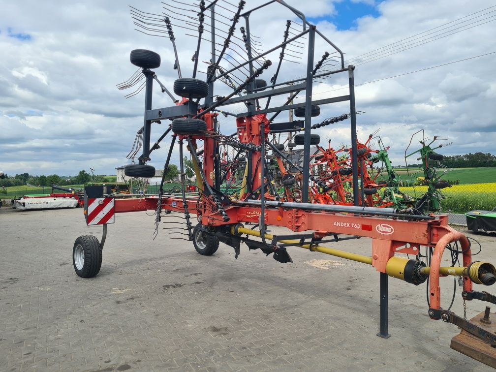 Zgrabiarka dwukaruzelowa vicon andex 736 deutz fahr/kuhn/krone/fella