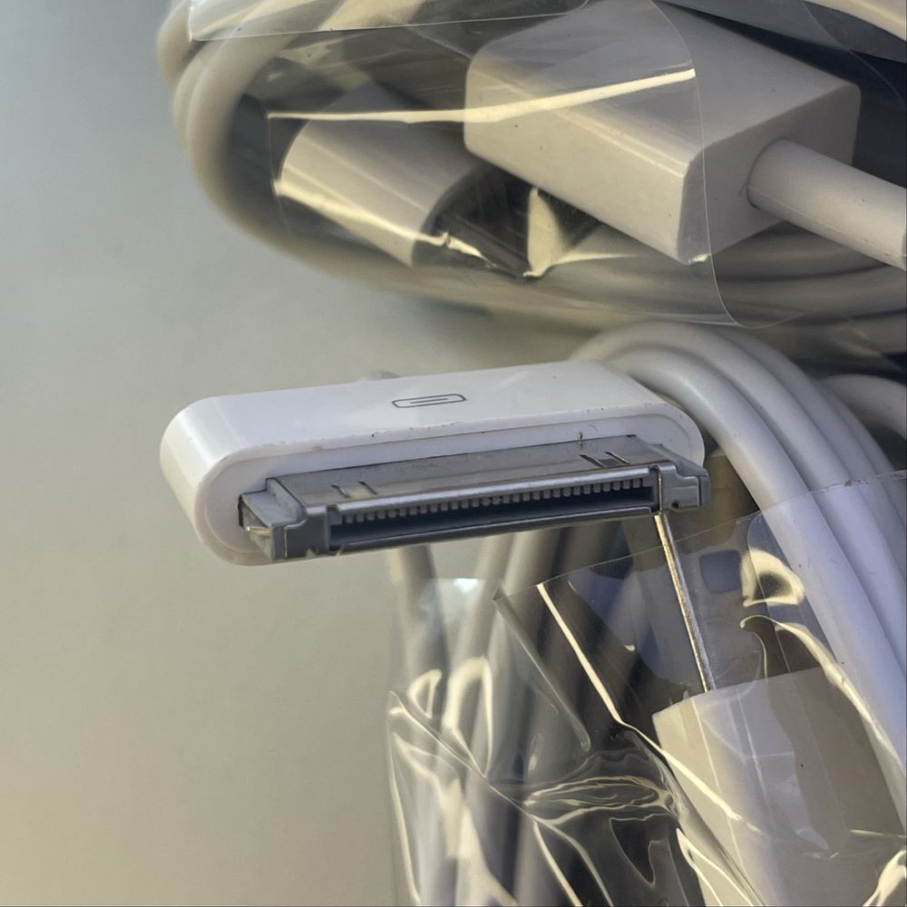 Широкий кабель 30 pin USB провод на айфон айпад опт роздріб