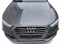 AUDI A6 S6 C7 4G LIFT 15-18 MASKA POKRYWA SILNIKA LZ7S DAYTONA GRAY