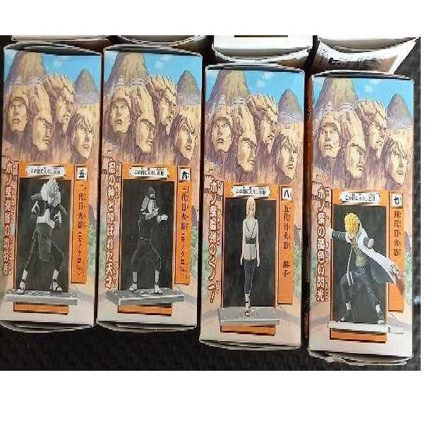 Bandai Naruto Shinobi Collection Special Lote 5 Hokages NOVO OU USADO