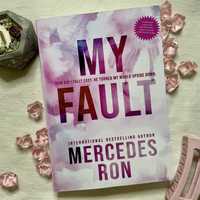 Репринт книги "My Fault" by Mercedes Ron