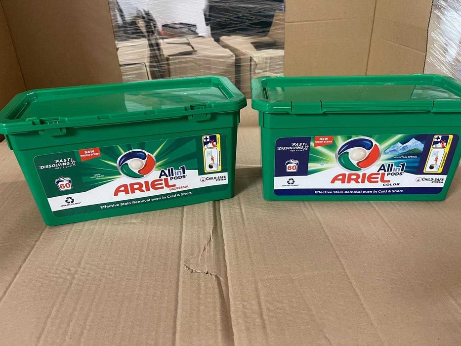 KAPSUŁKI ARIEL ALLIN1 PODS 60SZT - minimalne zamówienie paleta