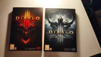 Diablo 3 + Reaper of Souls - pudełka i płyty, bez klucza!
