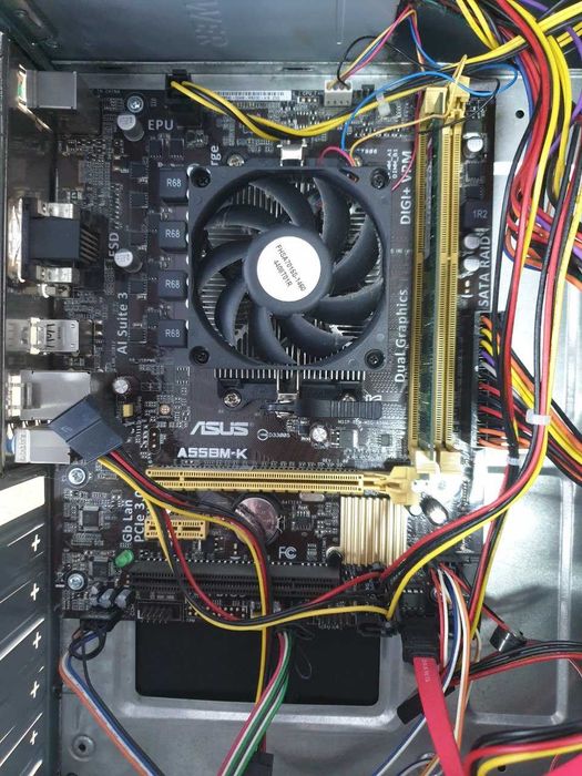 Комплект: Материнская плата Asus A558M-K+A4 4000 3Ghz+DDR3 4Gb