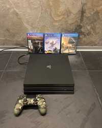 Sony playstation 4 pro / 3ревізія / 1tb + 16 ігор