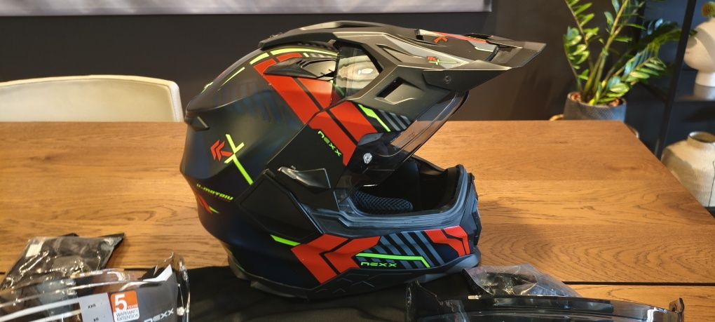 Capacete NEXX X Wed 2 Wild Country - M + Extras