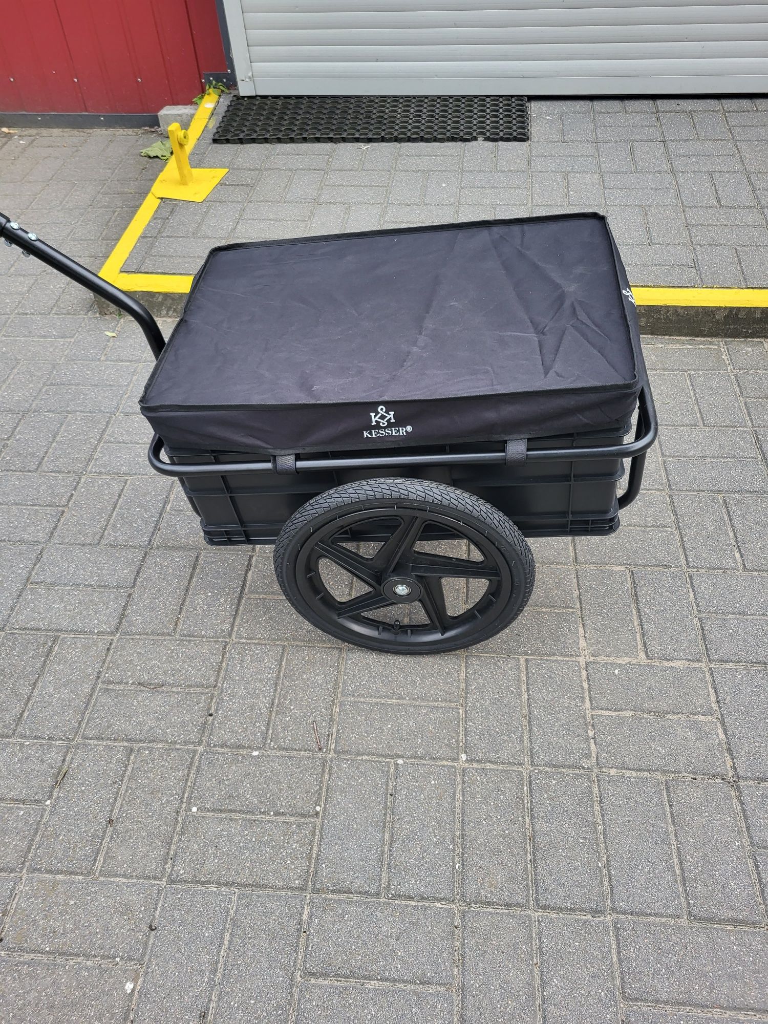 KESSER 2w1 Przyczepka rowerowa / Wózek ręczny 70L
