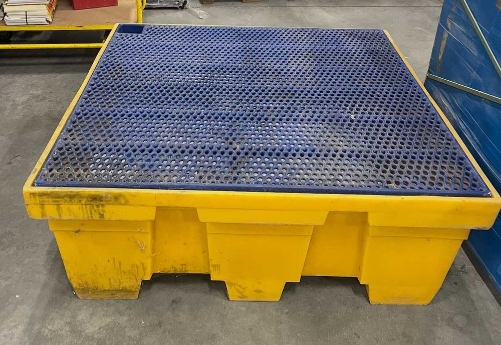 Cuba de Retenção Resíduos 125x125 Plástico