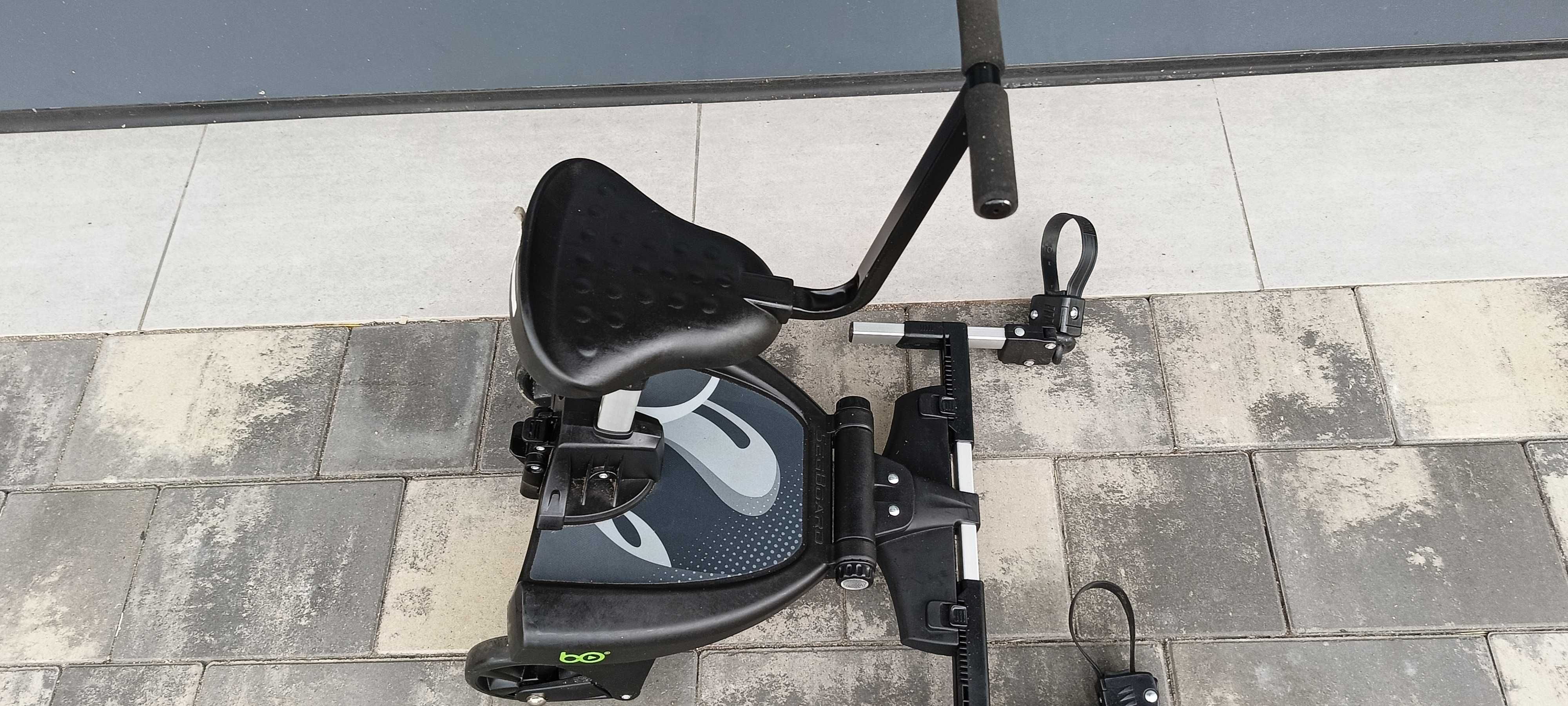 Segboard dostawka do wózka z siodełkiem regulowana