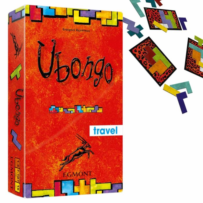 UBONGO Travel - Gra planszowa Ubongo Travel Egmont