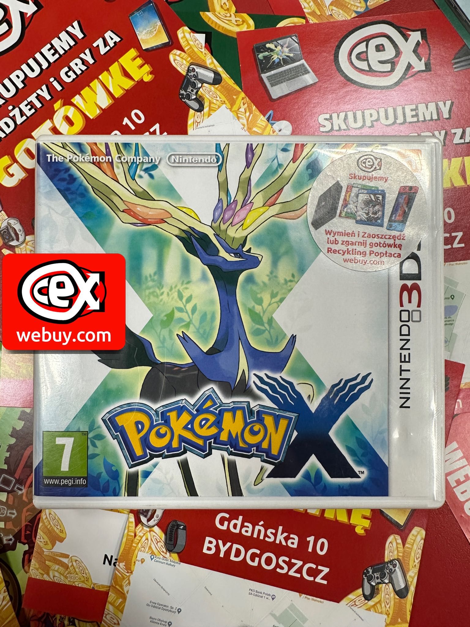 Gra Pokemon X [3DS] CeX Bydgoszcz