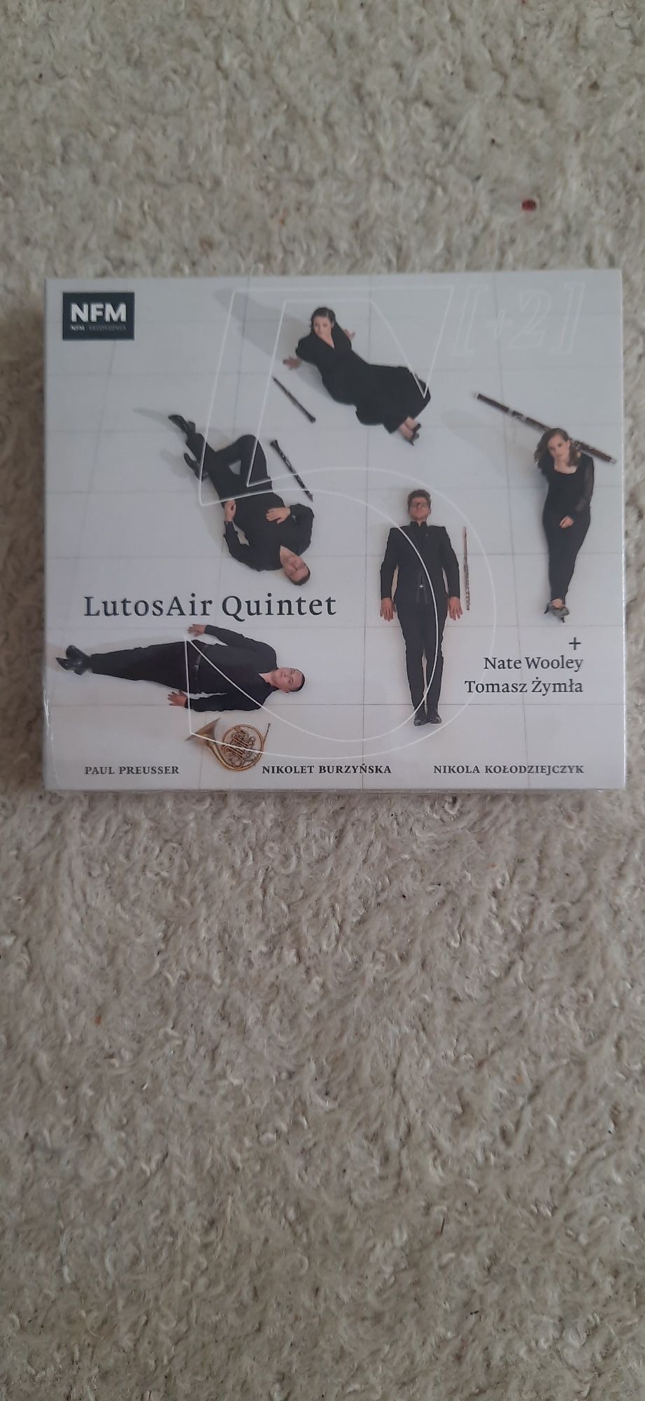 LutosAir Quintet CD, nowe, Wooley, Zymla