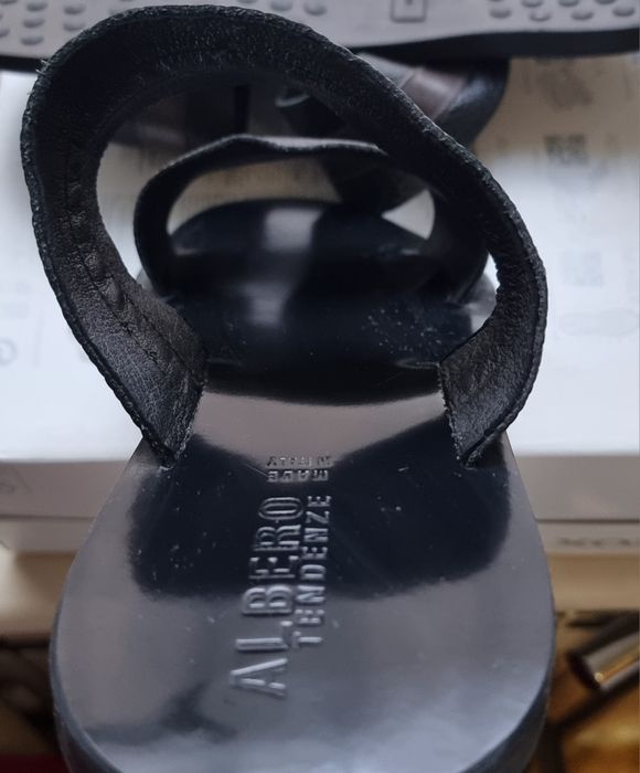 Шлепанцы кожаные ITALY