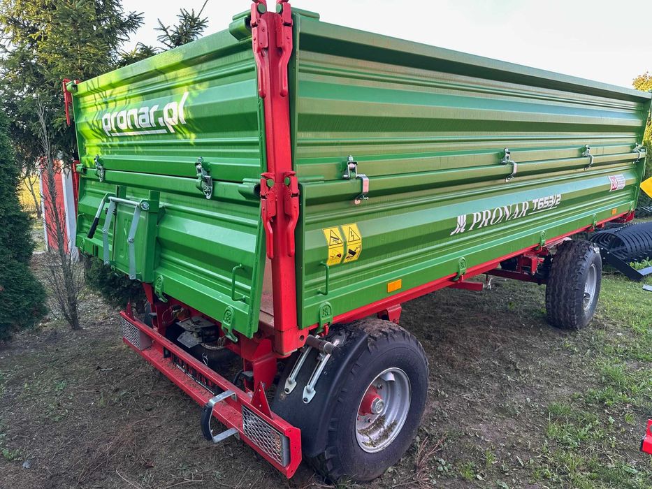 Przyczepa PRONAR T 653/2 6T Nowa! Nadstawy 500+500! Od ręki! Transport