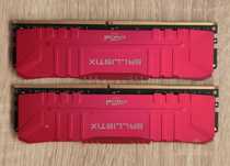 Pamięć DDR4-3200 Crucial Baliistix 2x8GB Czerwone