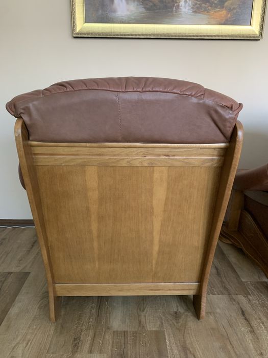 Skórzana sofa + 2 fotele