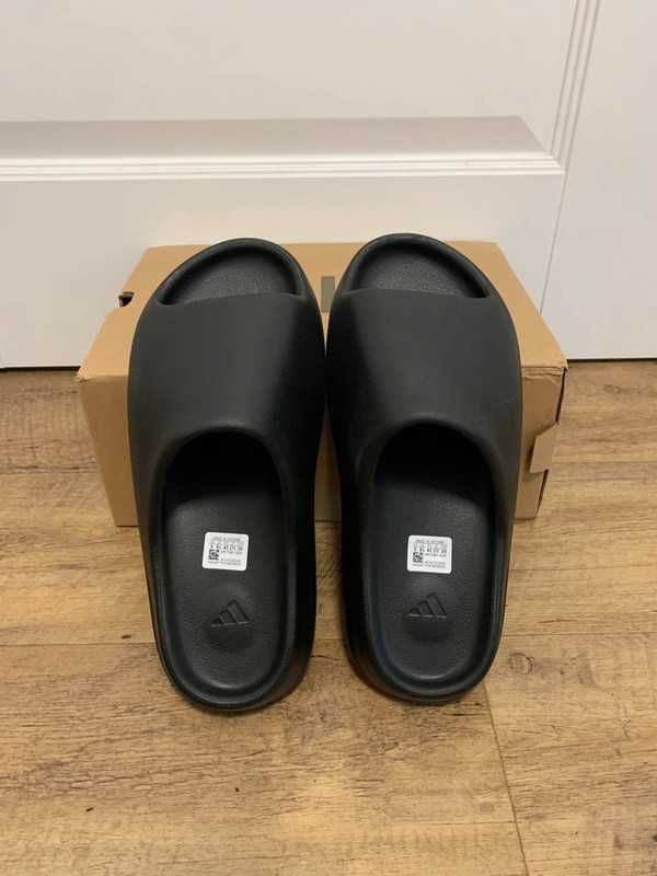 Adidas Yeezy Slide_Black Oryglnał Nowe Klapki 42