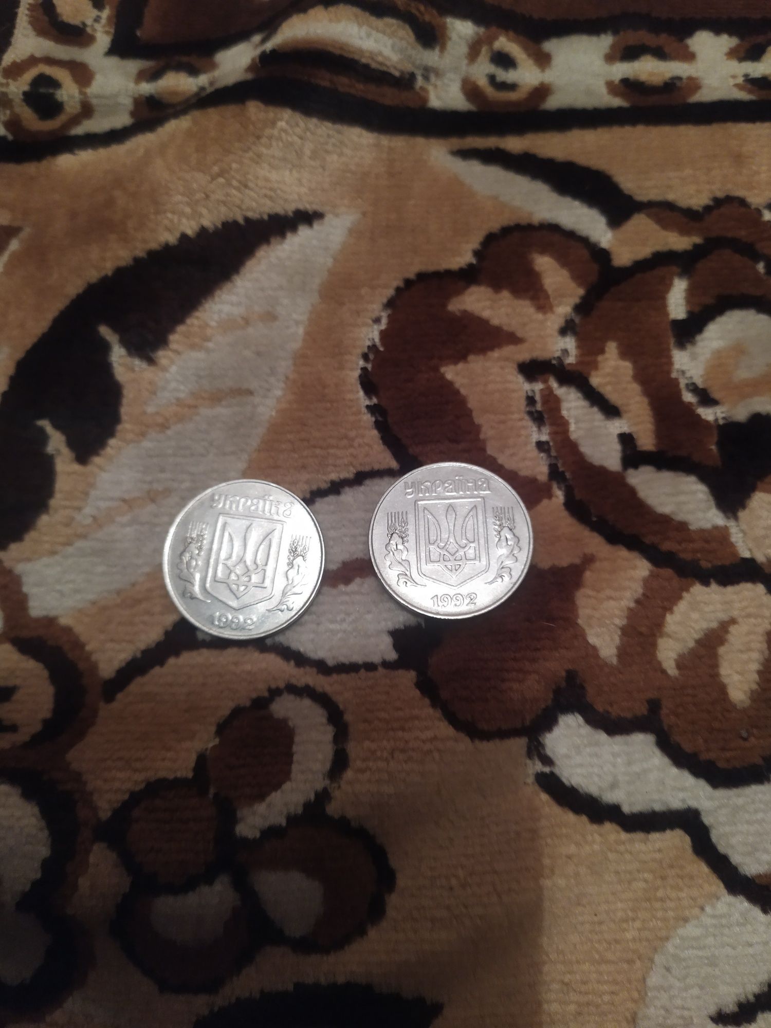 монети 5 коп 1992р