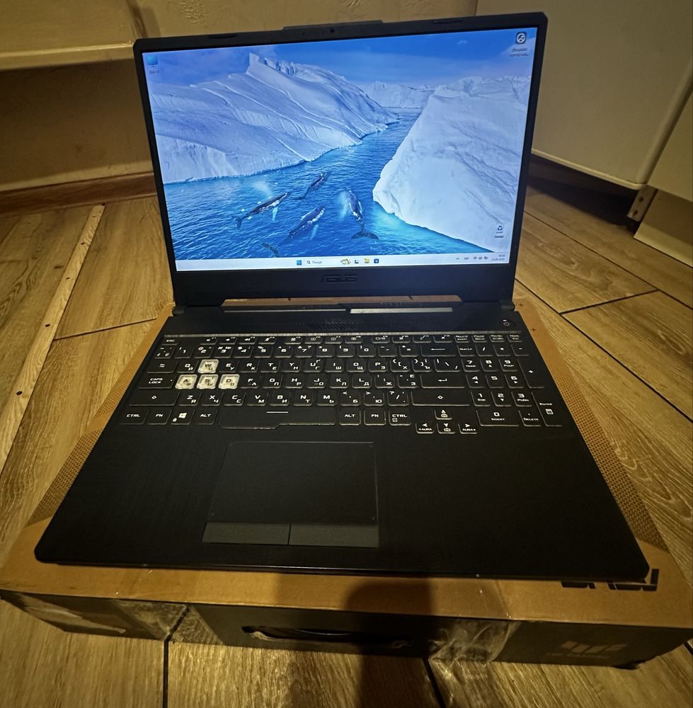 Продам ноут ASUS FX506HEB,i7 11800h, 16gb ddr4, nvidia 3050ti, 500 ssd
